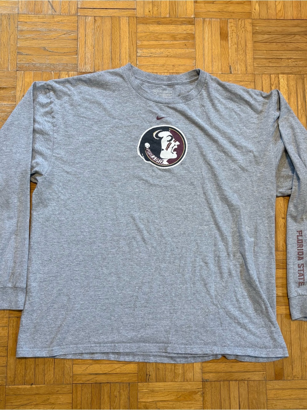 Vintage Nike Florida State University Long Sleeve Graphic Shirt